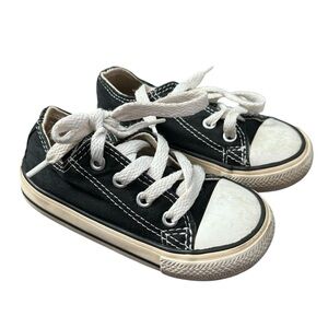 Converse All Star Black Toddler US 6